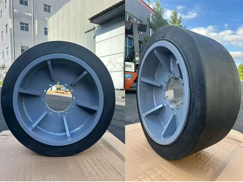 Yolcu Biniş Köprüsünde Kullanılan 40x16x30 Lastikler