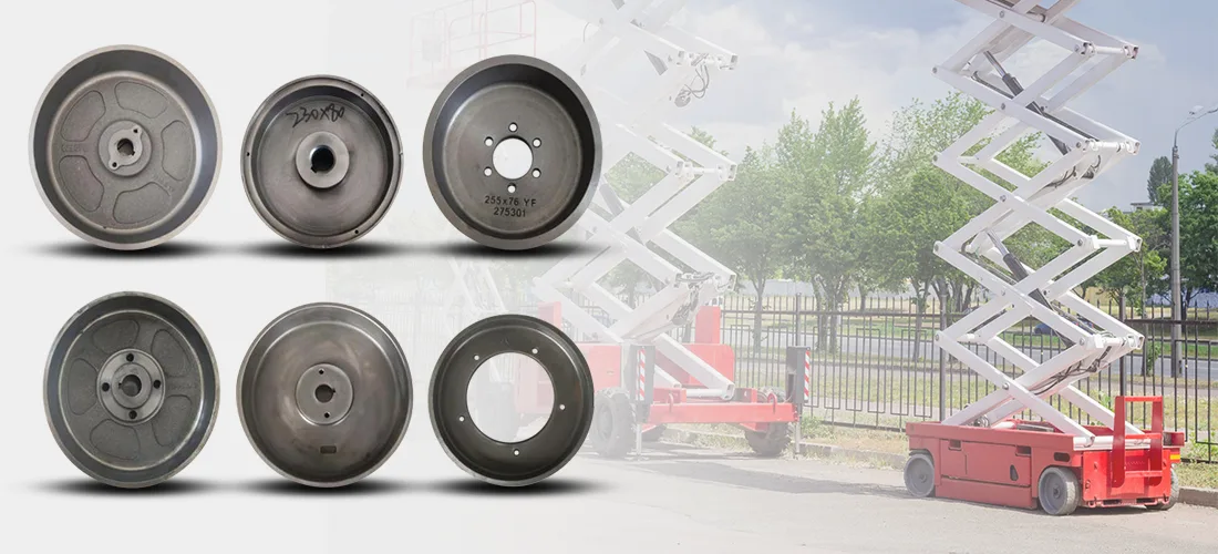 Lifting Platform Wheels Application