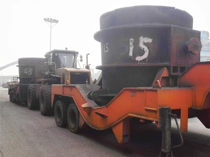 Erimiş Demir Pota Arabası