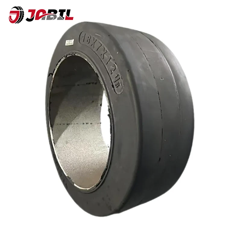 Forklift lastiklerine basın